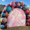 Надувная арка-фотозона с мыльными пузырями - Производственное предприятие АЭРО - Пневмокаркасные шатры и палатки,  надувные рекламные конструкции, надувные сцены, арки  и пневмокостюмы