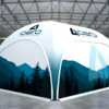 Прямоугольный шатёр для выставок 4,5м.*3м. - Производственное предприятие АЭРО - Пневмокаркасные шатры и палатки,  надувные рекламные конструкции, надувные сцены, арки  и пневмокостюмы