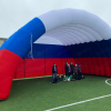 Надувная сцена АРОЧНАЯ ТРИКОЛОР - Производственное предприятие АЭРО - Пневмокаркасные шатры и палатки,  надувные рекламные конструкции, надувные сцены, арки  и пневмокостюмы
