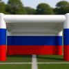 Надувная сцена-навес ПРЯМОУГОЛЬНАЯ - Производственное предприятие АЭРО - Пневмокаркасные шатры и палатки,  надувные рекламные конструкции, надувные сцены, арки  и пневмокостюмы