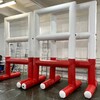 Надувная лестница для гонок дронов - Производственное предприятие АЭРО - Пневмокаркасные шатры и палатки,  надувные рекламные конструкции, надувные сцены, арки  и пневмокостюмы