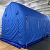  Пневмокаркасное укрытие для ремонта техники, обогрева персонала, временный склад 9м.*3м.*3,5м. - Производственное предприятие АЭРО - Пневмокаркасные шатры и палатки,  надувные рекламные конструкции, надувные сцены, арки  и пневмокостюмы