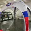 Палатка для мероприятий "Триколор" со съёмными стенками - Производственное предприятие АЭРО - Пневмокаркасные шатры и палатки,  надувные рекламные конструкции, надувные сцены, арки  и пневмокостюмы