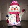 Надувная фигура "Снеговик Девочка" - Производственное предприятие АЭРО - Пневмокаркасные шатры и палатки,  надувные рекламные конструкции, надувные сцены, арки  и пневмокостюмы