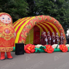 Надувная АРОЧНАЯ сцена на Масленицу "ХОХЛОМА" - Производственное предприятие АЭРО - Пневмокаркасные шатры и палатки,  надувные рекламные конструкции, надувные сцены, арки  и пневмокостюмы