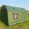Надувная палатка армейская ПКПЛ-А11 (3,5м*3м*2,2м), тип "ЛАЙТ"  - Производственное предприятие АЭРО - Пневмокаркасные шатры и палатки,  надувные рекламные конструкции, надувные сцены, арки  и пневмокостюмы