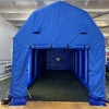  Пневмокаркасное укрытие для ремонта техники, обогрева персонала, временный склад 9м.*3м.*3,5м. - Производственное предприятие АЭРО - Пневмокаркасные шатры и палатки,  надувные рекламные конструкции, надувные сцены, арки  и пневмокостюмы