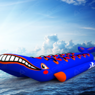 Надувной буксируемый аттракцион водный, зимний "КИТ" - Производственное предприятие АЭРО - Пневмокаркасные шатры и палатки,  надувные рекламные конструкции, надувные сцены, арки  и пневмокостюмы