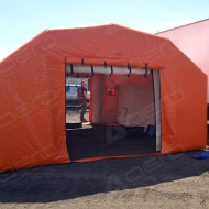 Пневмокаркасное укрытие-склад 6м.*4,8м.*2,9м. - Производственное предприятие АЭРО - Пневмокаркасные шатры и палатки,  надувные рекламные конструкции, надувные сцены, арки  и пневмокостюмы