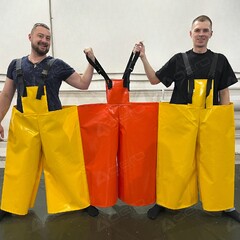 Командный аттракцион "Штаны" - Производственное предприятие АЭРО - Пневмокаркасные шатры и палатки,  надувные рекламные конструкции, надувные сцены, арки  и пневмокостюмы