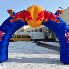 Надувная арка для эндуро, автогонок, велоспорта - Производственное предприятие АЭРО - Пневмокаркасные шатры и палатки,  надувные рекламные конструкции, надувные сцены, арки  и пневмокостюмы