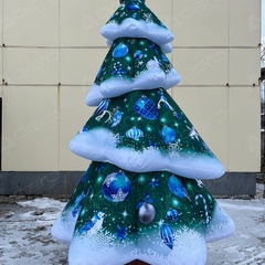 Надувная фигура "Праздничная Ель" - Производственное предприятие АЭРО - Пневмокаркасные шатры и палатки,  надувные рекламные конструкции, надувные сцены, арки  и пневмокостюмы