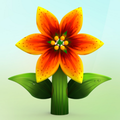 Надувной цветок Лилия оранжевая - Производственное предприятие АЭРО - Пневмокаркасные шатры и палатки,  надувные рекламные конструкции, надувные сцены, арки  и пневмокостюмы