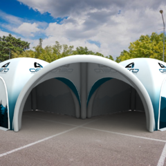 Соединительный переход для шатров - Производственное предприятие АЭРО - Пневмокаркасные шатры и палатки,  надувные рекламные конструкции, надувные сцены, арки  и пневмокостюмы