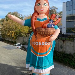 ДЛЯ ТЦ, МАГАЗИНОВ, РЫНКОВ, АПТЕК - Производственное предприятие АЭРО - Пневмокаркасные шатры и палатки,  надувные рекламные конструкции, надувные сцены, арки  и пневмокостюмы