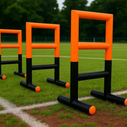 Надувная лестница для гонок дронов - Производственное предприятие АЭРО - Пневмокаркасные шатры и палатки,  надувные рекламные конструкции, надувные сцены, арки  и пневмокостюмы