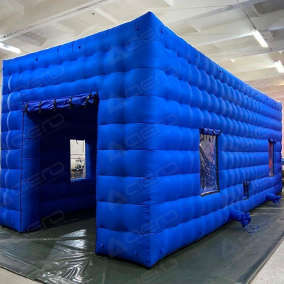 НАДУВНОЙ ШАТЁР "КУБ" С ОКНАМИ 9м.*4м.*3,5м. - Производственное предприятие АЭРО - Пневмокаркасные шатры и палатки,  надувные рекламные конструкции, надувные сцены, арки  и пневмокостюмы